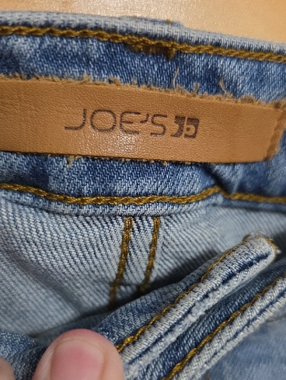Joe's Collector's Edition Women's Denim Skirt Light Wash Frayed Hem‎ Sz 29 EUC